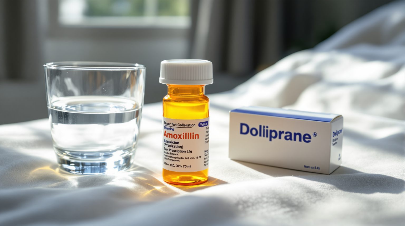 Amoxicilline et Doliprane : Tout ce que vous devez savoir sur leur utilisation et interactions