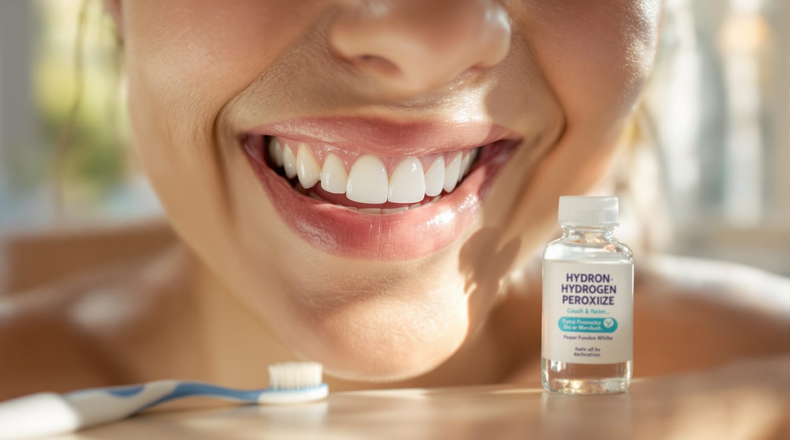 Blanchir ses dents avec eau oxygénée : Découvrez la méthode efficace et naturelle pour un sourire éclatant !